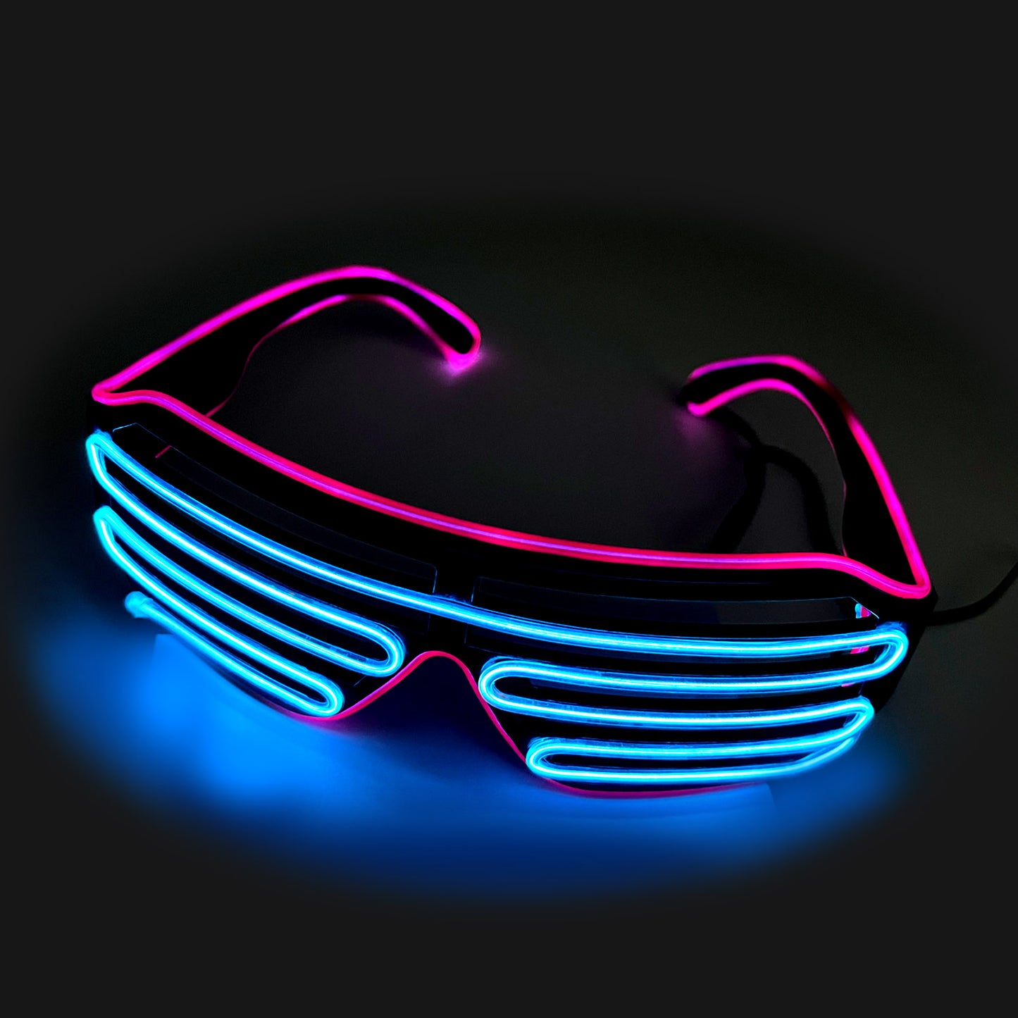 LED Blinds Glasses For Bar Club Party Music Festival Helloween
