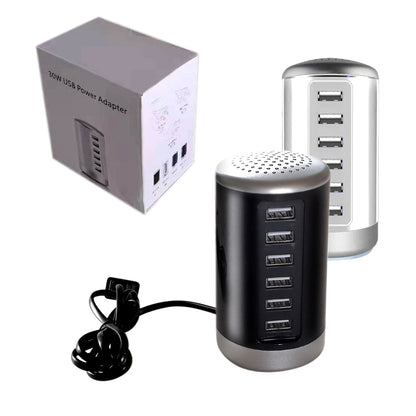 Desktop USB Charging Station 6-Port (30W 6A)